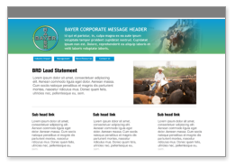 Agro Business Landing Page while at Farm Journal Media